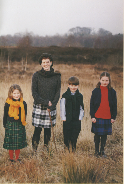 Irische Kinder Kilts