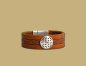Preview: Lederarmband braun CRAIG