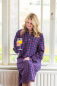 Preview: Flanell Nachthemd LV 28 -Purple Tartan