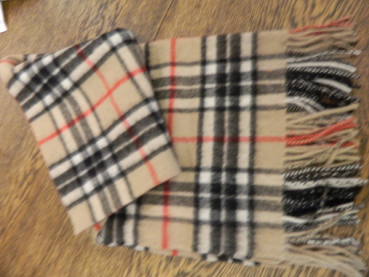 Woolen Scarf Camel Thomson Tartan