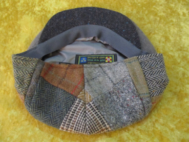 Patch Cap/ Flicken Mütze/ Tweed Mütze S