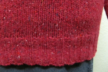 Preview: Irelands Eye Athboy Solid Crew Neck A 561 red
