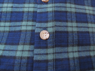Preview: Flanell Nachthemd LV 6 -Green Tartan