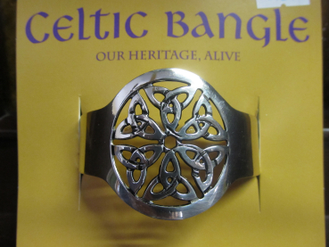 Celtic Round Knotwork Bangle (KVB10)