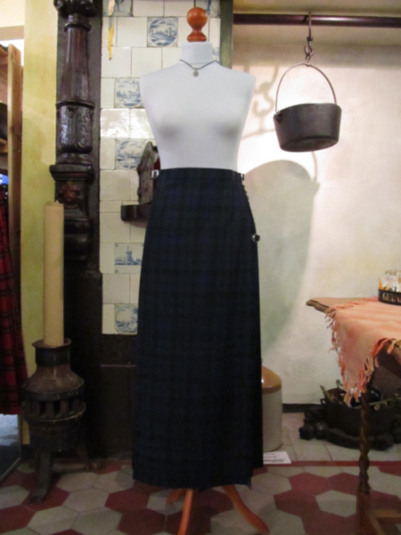 Damen Maxi Kilt 103 -Black Watch