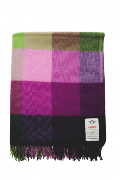 Avoca irish Lambswool Blanket "Pioneer"