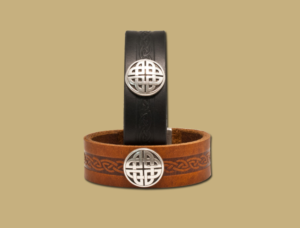 Lederarmband schwarz CRAIG
