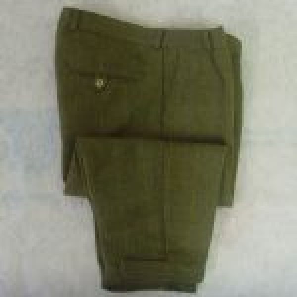 Derby Tweed Trousers olive