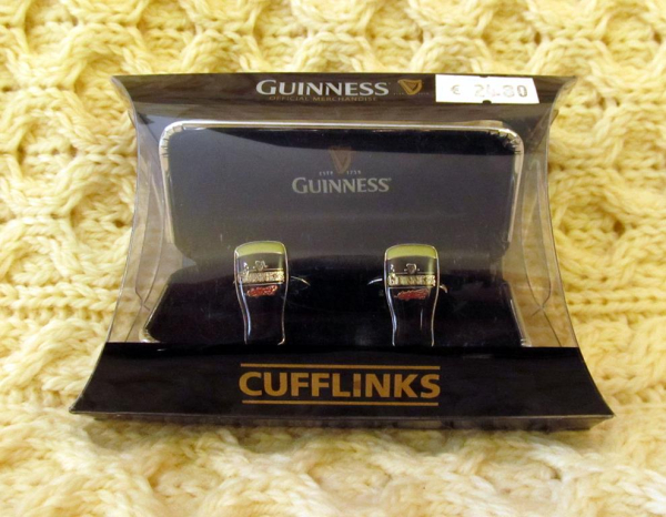 Guinness Manschettenknöpfe