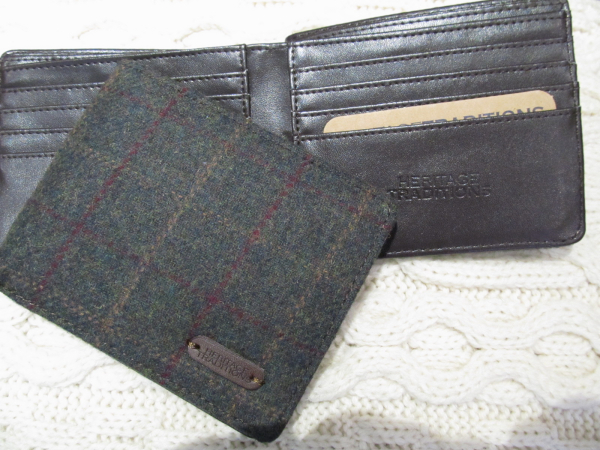Tweed Geldbörse