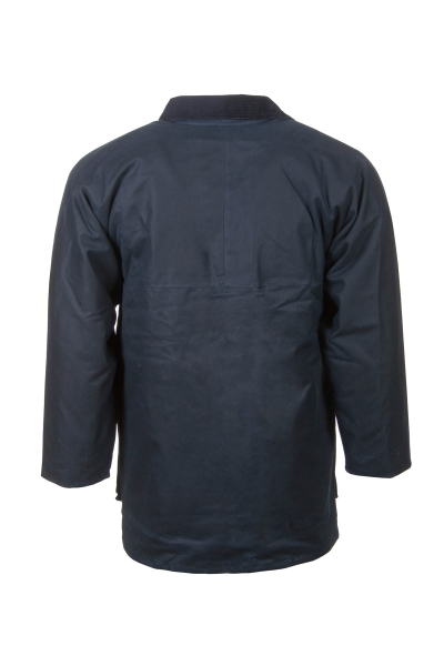 Traditional Gewachste Baumwolljacke navy